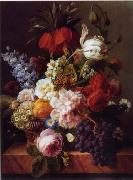 unknow artist Floral, beautiful classical still life of flowers 012 painting